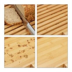 Planche à Pain Bambou Range-couteaux -GourmetHome Soldes Magasin 68892aa837154081a1ab3dd4280dfe1c