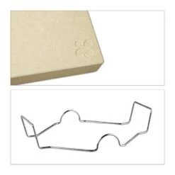 Pierre à Pizza Support Métal Pierre Pain -GourmetHome Soldes Magasin 693bb410f0d542d2bb4d11e900b054be