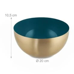 Saladier Vert-doré En Lot De 4 -GourmetHome Soldes Magasin 6bf58f68bd2d4ffaa72b6ffe848e71a3