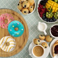 Assiette Tournante En Bambou Plateau -GourmetHome Soldes Magasin 6c4fed77063d41cfac2b571c0a548e7d