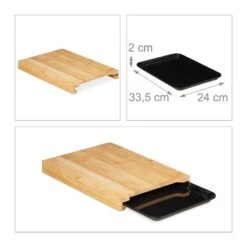 Planche à Découper Bambou Bac -GourmetHome Soldes Magasin 6c9457a05bda4c98aedaf7300a556ed4