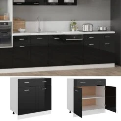 VIDAXL Armoire De Plancher -GourmetHome Soldes Magasin 6df5421000b24cf297e9bba4d3bb7fab