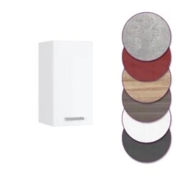 Meuble Haut R-Line 30cm Béton/blanc -GourmetHome Soldes Magasin 6e4a37483fcc4e2b8658637b109dc707