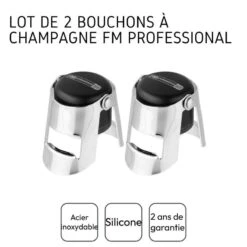 Bouchons à Champagne X2 -GourmetHome Soldes Magasin 6f09e0404ee9489bbd9dd8d9e09c729e