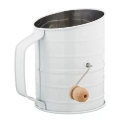 2x Passoires à Farine Avec Manivelle -GourmetHome Soldes Magasin 7056365aa3f04361aae7efd03d21d722