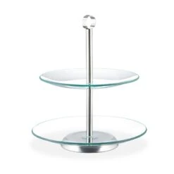 Serviteur Gâteau 2 étages -GourmetHome Soldes Magasin 70a8504bd2b242ea830f8cf2f2bc1685