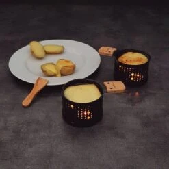 Set De 4 Raclettes Individuelles à La -GourmetHome Soldes Magasin 711fed6625d643a89ef19bc371429428