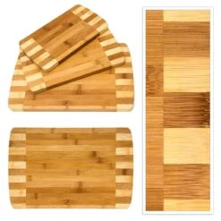 Planches à Découper Set 3 Pièces Bambou 12 Planches à Découper Set 3 Pièces Bambou -GourmetHome Soldes Magasin 75de9d71f6b64537b1d4cf5f4eac6977