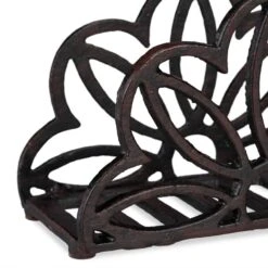 3x Porte-serviettes Fonte De Fer Fleurs -GourmetHome Soldes Magasin 779f0586e4664fa7b1343806716367f2