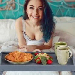 2x Plateau Petit Déjeuner Au Lit Bambou -GourmetHome Soldes Magasin 7dab96840f784cf491289e05498e468b