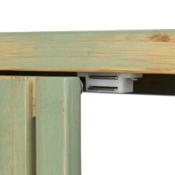 Placard Mural Vintage En Bambou Vert -GourmetHome Soldes Magasin 7f087bf005dc4753bd5060945b221445