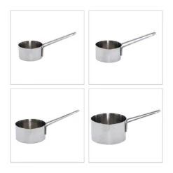Cuillère Doseuse Inox En Lot De 4 -GourmetHome Soldes Magasin 7f8fc23d69194439911fa799cbbe7358