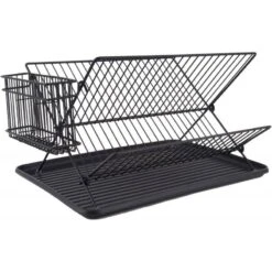 PRESENT TIME Egouttoir Dish Rack -GourmetHome Soldes Magasin 8658eb1cde6743b8a2e8b30744d875f1