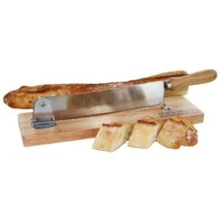 Trancheuse à Pain En Bois Et Inox -GourmetHome Soldes Magasin 883b2353d7bd4802ba82c8aa15cf9989