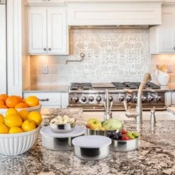 Bol Mélangeur Saladier Lot De 5 En Inox -GourmetHome Soldes Magasin 89a81fb057914a6688df37c8bdf6b353