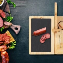 Trancheuse Saucisson En Bois -GourmetHome Soldes Magasin 8da47302862c4d48a6e2cb1c17d5a87e