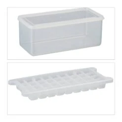 Bac à Glaçons Refermable Avec 4 Moules -GourmetHome Soldes Magasin 8edbb299395642ecb4db5cf373809b9e