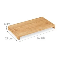 Planche à Découper En Bambou En Lot De 2 -GourmetHome Soldes Magasin 932d89b573e247f18bf1c5471e4ae38f