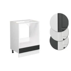 Meuble Bas Four R-Line 60cm Anthracite -GourmetHome Soldes Magasin 9641486889404b1f97048eb251056d24