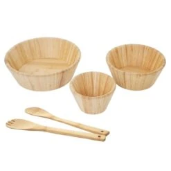 Bol + Couverts à Salade MCW-B98 (3 Pcs)