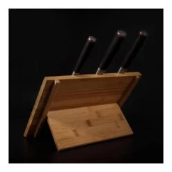 Porte-couteaux Magnétique Pliable -GourmetHome Soldes Magasin 9b8d60beee42492fa424bccdbd780144