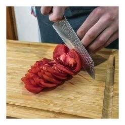 Couteau Santoku Bunka -GourmetHome Soldes Magasin 9bdbfd1ea9674bdfab0e81ca96e29524