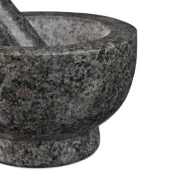 Mortier En Granit Avec Gros Pilon -GourmetHome Soldes Magasin 9c89fce2f9df4ffeab2adff5d72d0d9d