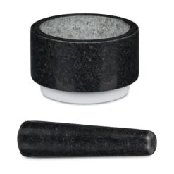 Mortier En Granit Pilon Antidérappant 13 Mortier En Granit Pilon Antidérappant -GourmetHome Soldes Magasin 9c8cbfd4320341c7b3e35799e6ac2634