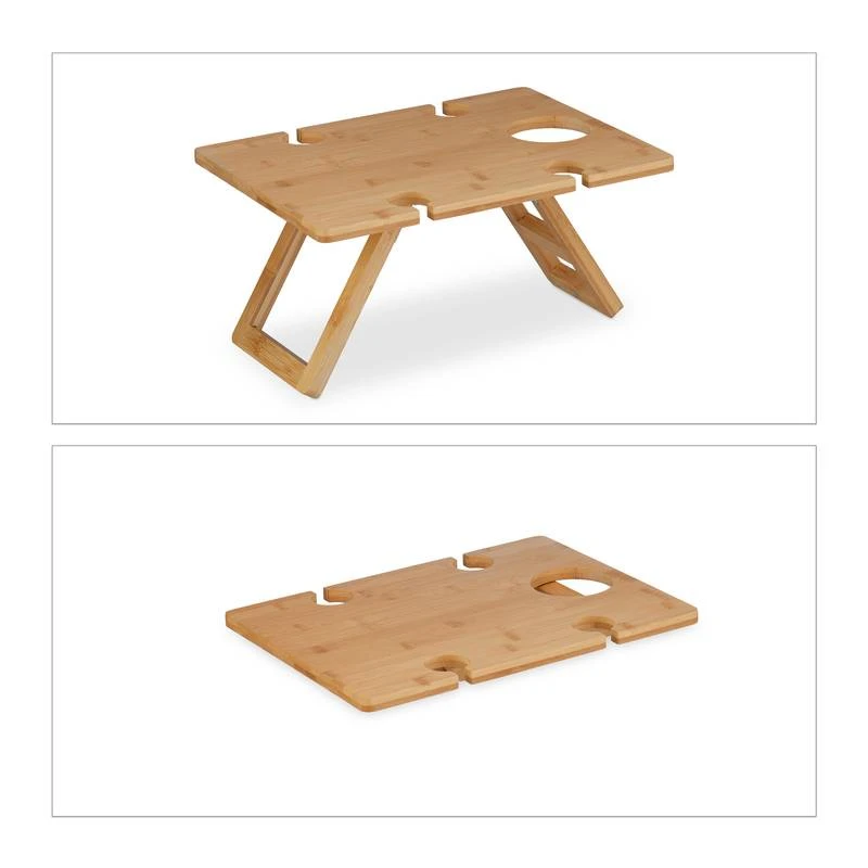 Mini-table Portative En Bambou 5 Mini-table Portative En Bambou – Image 5