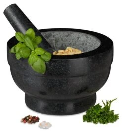 Mortier Granit Et Pilon 20 Cm