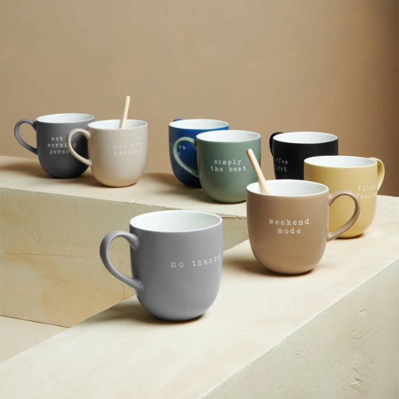 Mug 350ml No Thanks 2 Mug 350ml No Thanks – Image 2