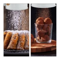 2x Passoires à Farine Avec Manivelle -GourmetHome Soldes Magasin a52511db977144c495071aec2e3ceec6