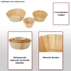 Set De Bols MCW-B98 (3 Pcs) -GourmetHome Soldes Magasin a7c5f1f149b945abafde34ea34318847 1
