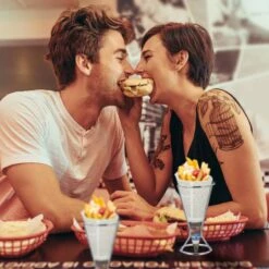 Support Cornet De Frites Lot De 2 Inox -GourmetHome Soldes Magasin ab8d858e53654ce895a9b80bade73c35