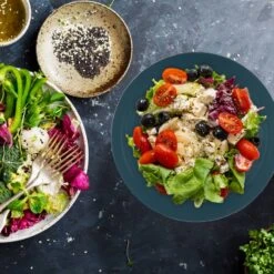 Saladier Bicolore En Lot De 2 -GourmetHome Soldes Magasin aef162e8d0cc4b2f9f8d877c622f1325