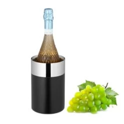 Refroidisseur à Vin En Acier Inox Noir 20 Refroidisseur à Vin En Acier Inox Noir -GourmetHome Soldes Magasin aefc662c71d447359fab2034cf450567
