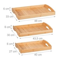 Plateau De Service En Lot De 3 15 Plateau De Service En Lot De 3 -GourmetHome Soldes Magasin afd7c64604e84754b4a073e612af1f72