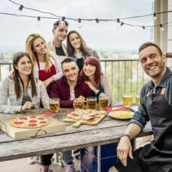 Pierre à Pizza Support Métal Pierre Pain -GourmetHome Soldes Magasin b0e2c6e8d7d94c6c850df125deadd69f