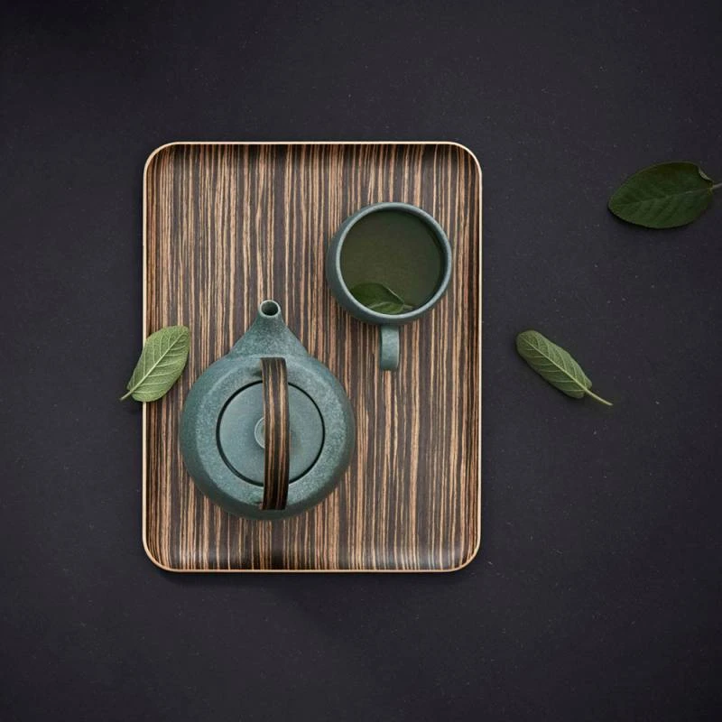 Plateau En Bois Ebony 2 Plateau En Bois Ebony – Image 2