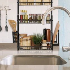 Etagère Cuisine Pour Plaque De Travail -GourmetHome Soldes Magasin b69df22c825c4565a77c4abd527e4497