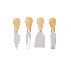 Plateau Fromage Bambou & Lot 4 Couverts 12 Plateau Fromage Bambou & Lot 4 Couverts -GourmetHome Soldes Magasin b70438c5b7854e90a9dbb74da7be83d9