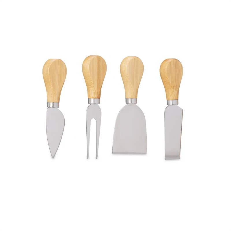 Plateau Fromage Bambou & Lot 4 Couverts 5 Plateau Fromage Bambou & Lot 4 Couverts – Image 5