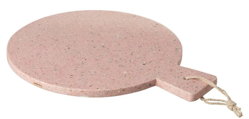 Planche Rond Terrazzo Rose 38 Cm 1 Planche Rond Terrazzo Rose 38 Cm