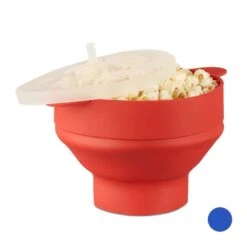 Bol à Pop-corn Micro-ondes Bleu -GourmetHome Soldes Magasin b76a5a1afa8a4c8a97c3c3817803f048