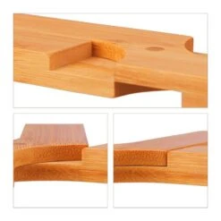 Lot De 4 Dessous De Plat Pliables Bambou -GourmetHome Soldes Magasin b838b31b40d34750b4652444b38f4002