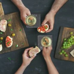 Lot De 32 Dessous De Verre Ardoise -GourmetHome Soldes Magasin b8963dbe835f438e9ac74e85d346772f