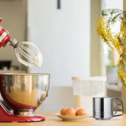 2x Tamis Pour Farine Manuels Acier Inox -GourmetHome Soldes Magasin b8bce74a4b484346bf14fc6a4b631809