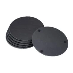 Plateau Ardoise Lot De 6 Rond -GourmetHome Soldes Magasin b8e02d862b14405bbbcb9b2aa579f618