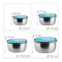 Lot De 4 Bols Avec Couvercle -GourmetHome Soldes Magasin ba8f1c07b893410bbeb0061efe702563