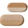 Set De 2 Plateaux VERONE Bois Naturel